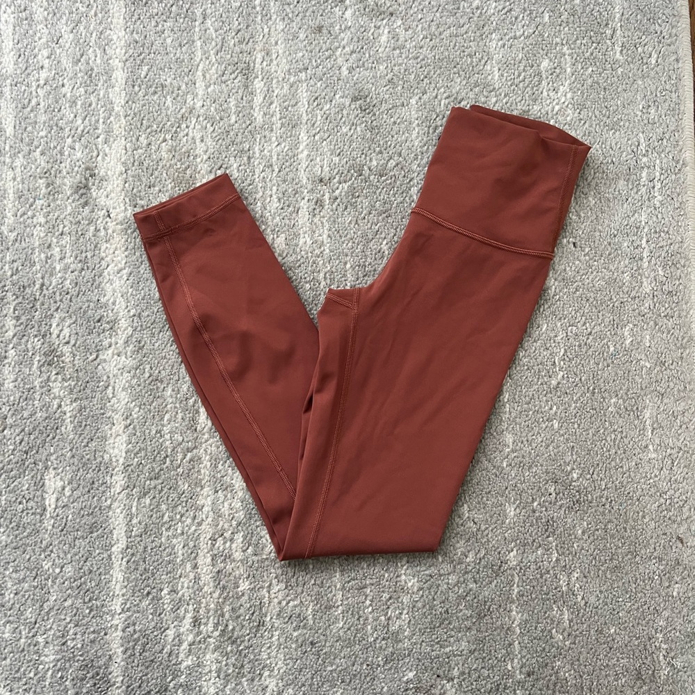 lululemon Wunder Under high-rise 25” full-on luxtreme Size 2 Ancient Copper